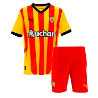 Camiseta RC Lens Primera Equipación Replica 2024-25 para niños mangas cortas (+ Pantalones cortos)